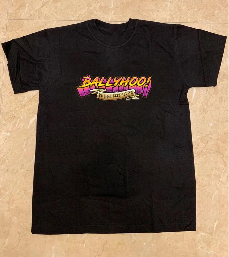 Ballyhoo Band Logo Black Cotton Shirt Full Size S5xl Cl82 S