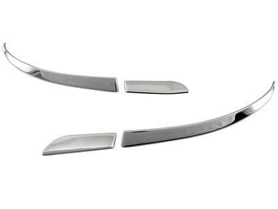 Mirror Stainless Steel Plated Door Mirror Moulds for Toyota Probox Ultra-High (4-Piece Set) 160/165 (NCP160V, NCP165V, NSP160V, NCP, NSP,
