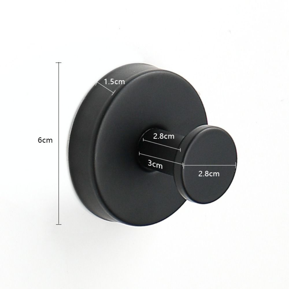 Waterproof Wall Mount Hooks Stainless Steel Wall Hanger Modern Clothes Towel Holder  Bathroom