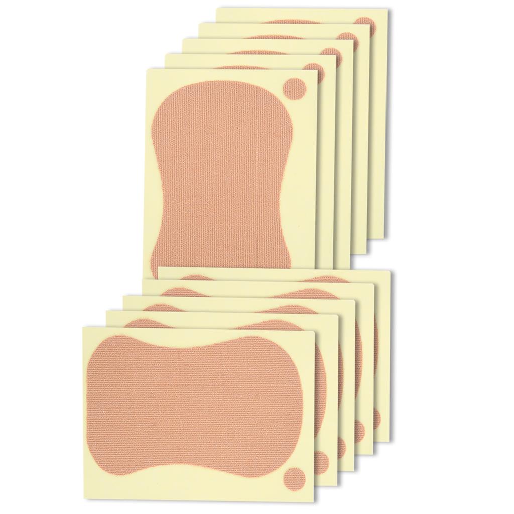 10ks 9 x 6,5cm Deodorantová náplasť pod pazuchu Unisex Absorpčná podložka pod pazuchy proti potu