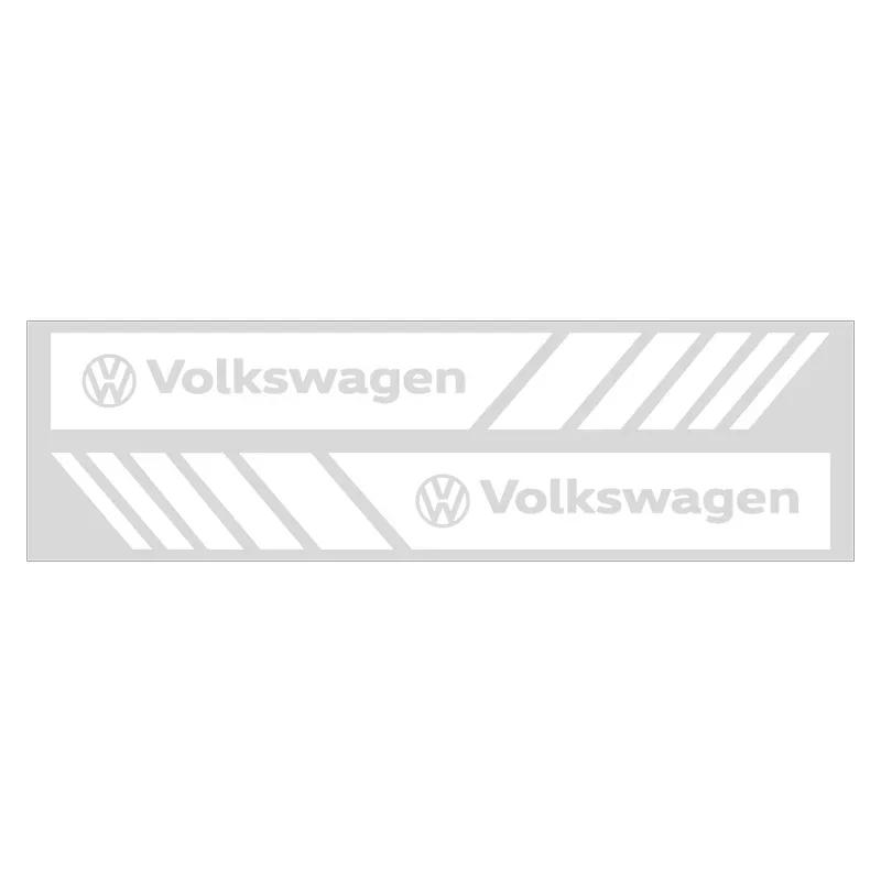 

B6 VW For Volkswagen 2pcs Car PVC Stripe Racing Strips Rear View Mirror Stickers For Volkswagen Golf-7 4 5 6 CC T-ROC Sharan Pas