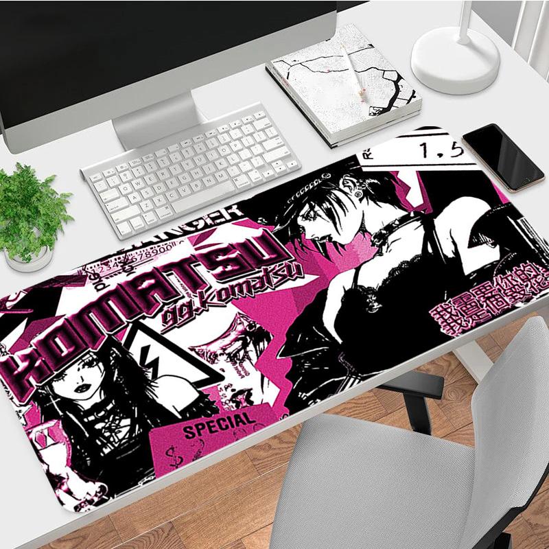 Danger Zone Xl Gaming Mouse Pad Nonslip Rubber Base Stitched Edge Waterproof Desk Mat For Pc Laptop Gamer Office Computer Accessories C929129