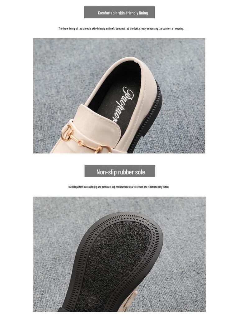 Mädchen Retro Lackleder Slipper - Koreanischer Stil Frühling & Herbst Prinzessin Auftrittsschuhe