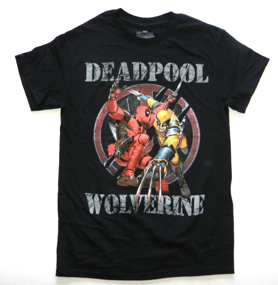 Deadpool and Wolverine Tshirt Deadpool Movie New XL