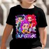 KPop Demon Hunters Kids T Shirt Huntrix Girl Saja Boys Baby Tops Toddler Tees Zoey Rumi Mira Clothes Children T-shirts Short Sleeve Wear
