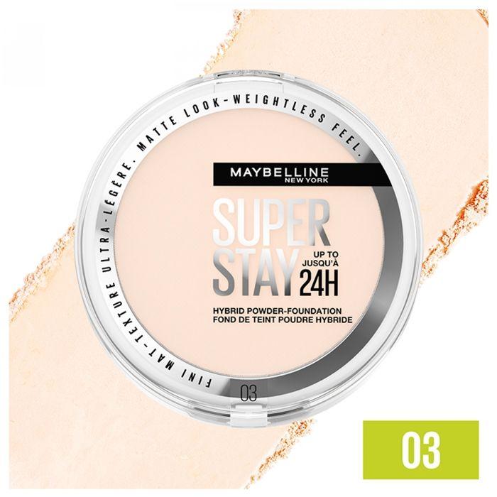 Puder - Maybelline New York - Superstay 24h - Nr. 03 - 9g - Wasserfest und leicht
