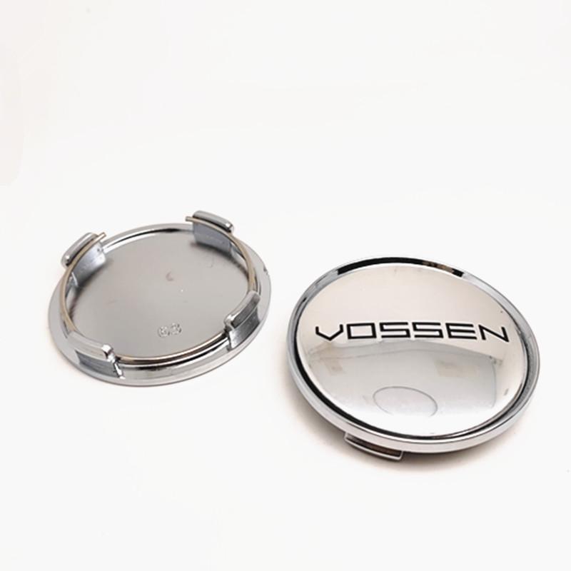 4pcs 63mm Vossen Wheel Center Caps Hub Rims Cover Car Styling Dust Cover Badge Emblem 57mm