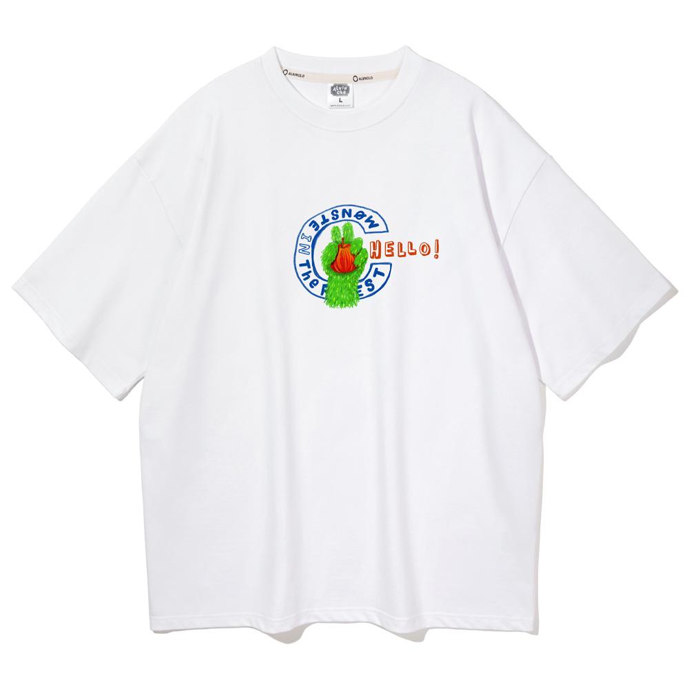 ALVINCLO Apple Grip Oversized Short Sleeve Tee Ast4542 (5 Colors)