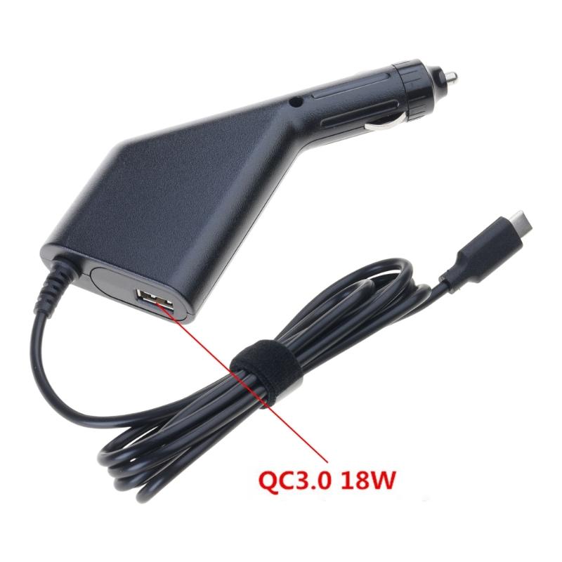 65W Fast Charging Wire for Laptop CellphoneCar Interior Type-C USB Power Adapter Laptop Fast Charging Cord