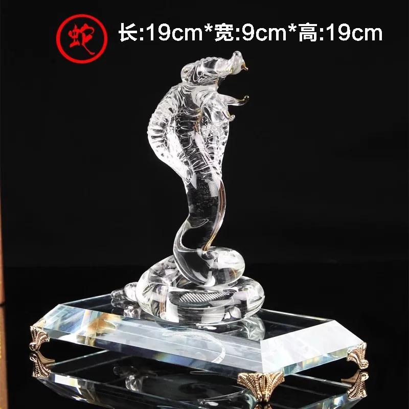 Home decor accessories Twelve zodiac animal ornaments Crystal crafts Wealth acquisition ornaments 1pcs desk decoration