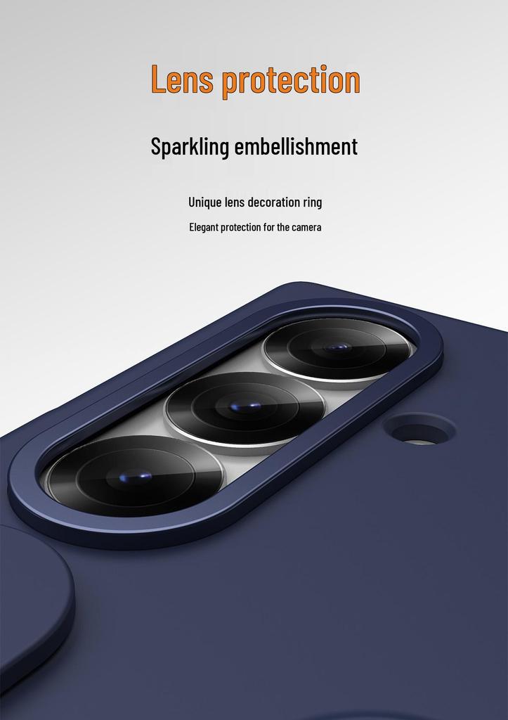 Samsung Z Fold7 Case with Hinge Bracket, Wrist Strap, Pen Slot, and Drop Protection - Compatible with Fold5/6