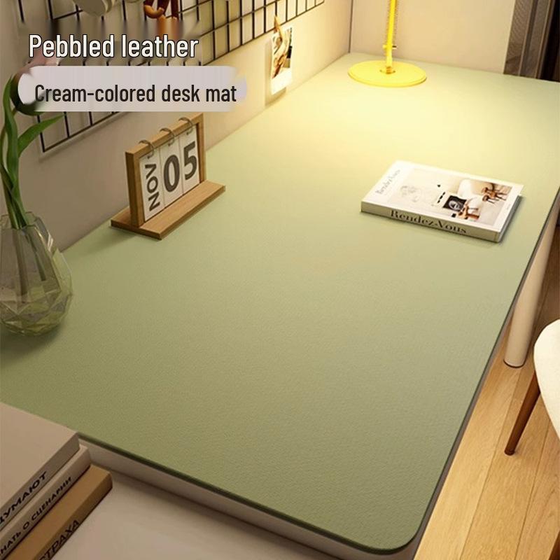 Eco-Friendly Non-Slip Desk Mat for Kids - Durable, Oil-Proof Leather School & Coffee Table Protector