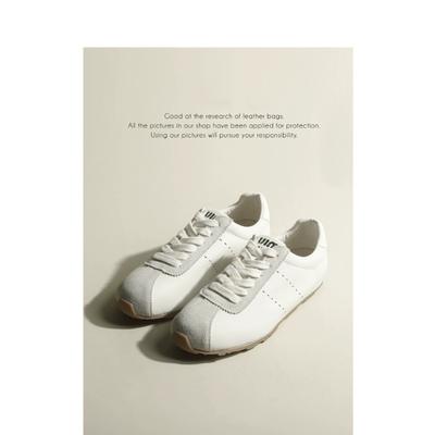 Weiches Leder innen und außen~ Lässige Sport-Damen-Frühjahrs-Neuheit Retro-Board-Schuhe