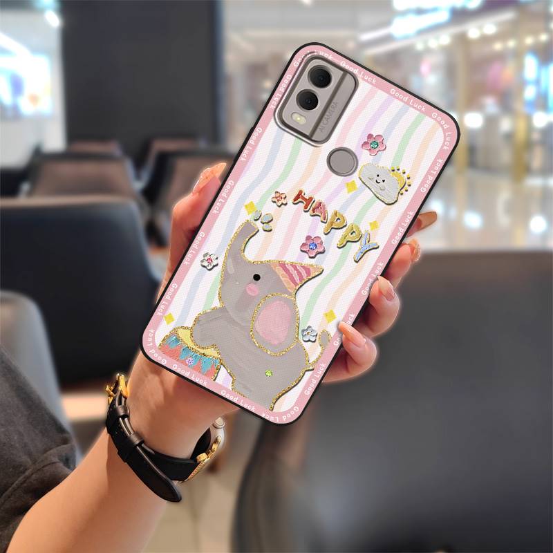 Full wrap Cartoon Phone Case For Nokia C22 Graffiti Cute Protective Fashion Design Soft case Phone Pouch TPU Anti-dust