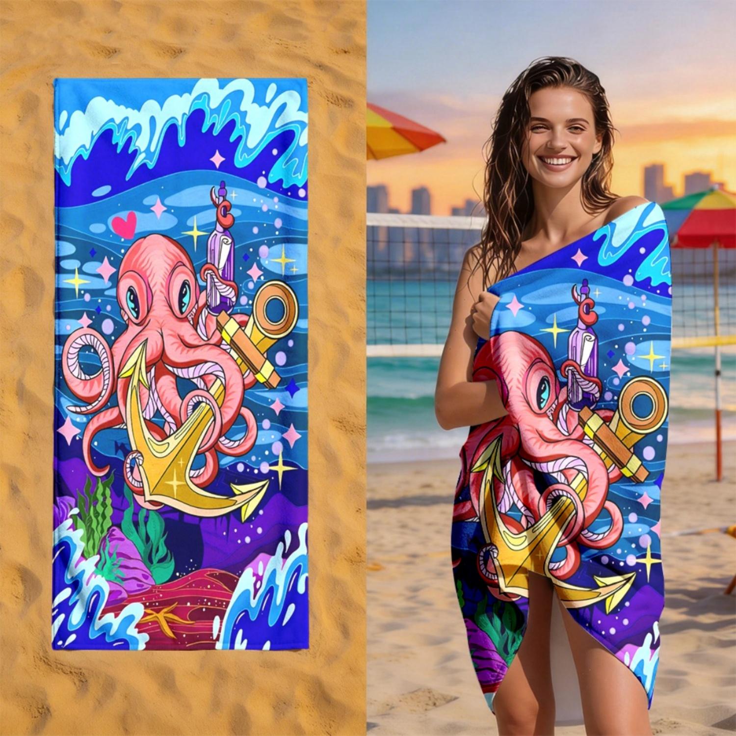 

Exclusive Design Bath Towel,Lightweight Soft with Strong Wrapping Properties,Beach Towel,Suitable for Home W30*H60(CM)