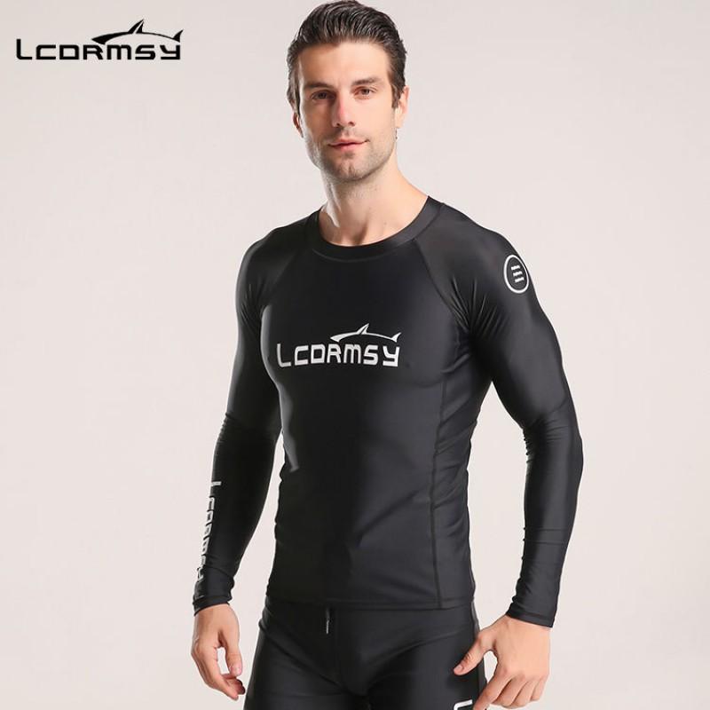 Mens UV Protection Rash Guard Set High Elastic Quick Dry Diving Surfing Snorkeling Wetsuit Summer Spring Fall Winter