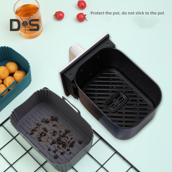 Reusable Air Fryers Liner Not Sticky Food Grade Air Fryers Lining Air Fryers Pot