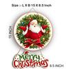 Christmas Decoration Wooden Wall Hanging Ornaments for Home | Living Room | Office | Christmas Party | Church Decoration Xmas Deco