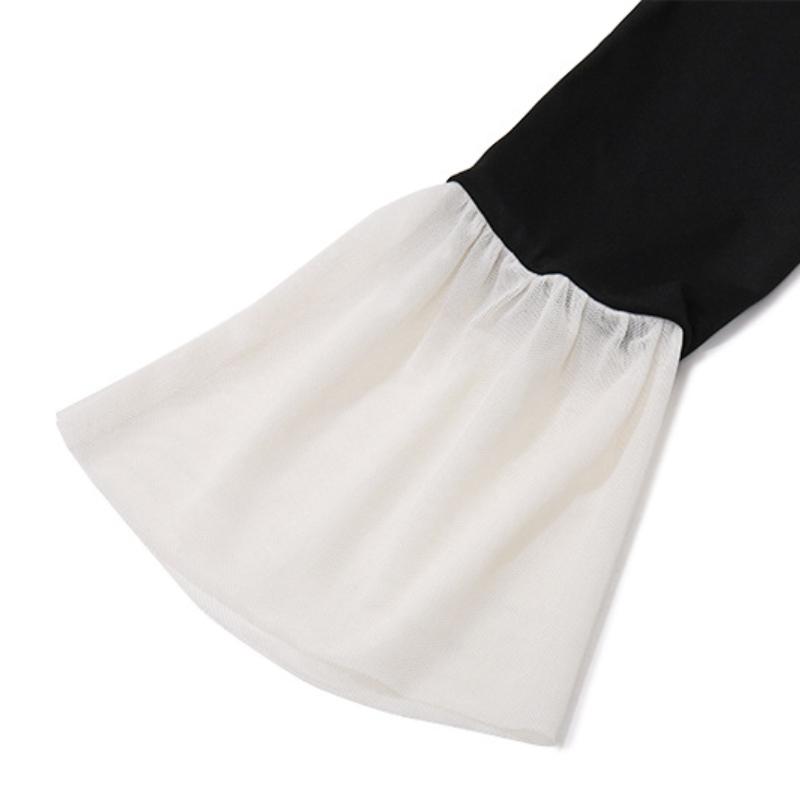 French Vintage Off Shoulder Dress Women Summer Fashion Slim Long Sleeve Slim High Waist Mini Dresses Girls Party Trendy Vacation Elegant Evening Dress