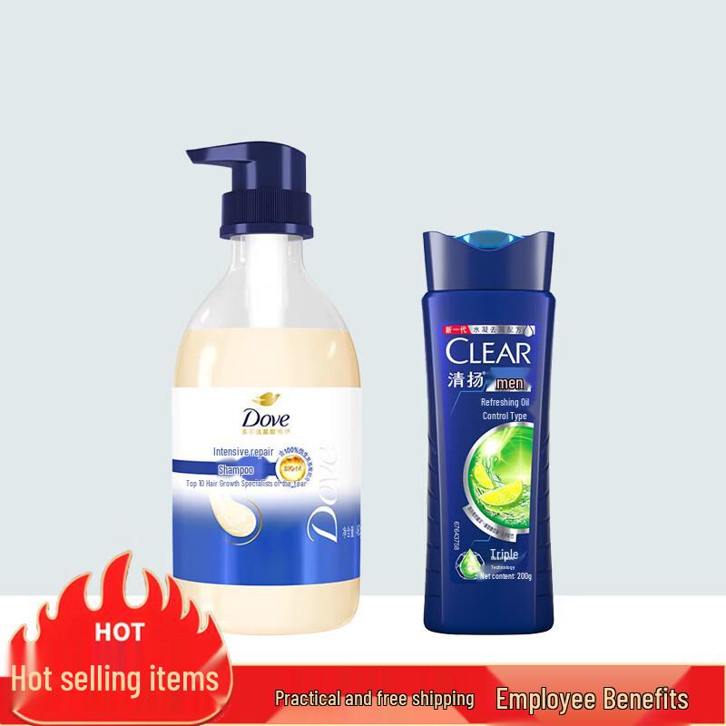 

Dove Intensive Nourishing & Clear Men s Anti-Dandruff Shampoo Bundle