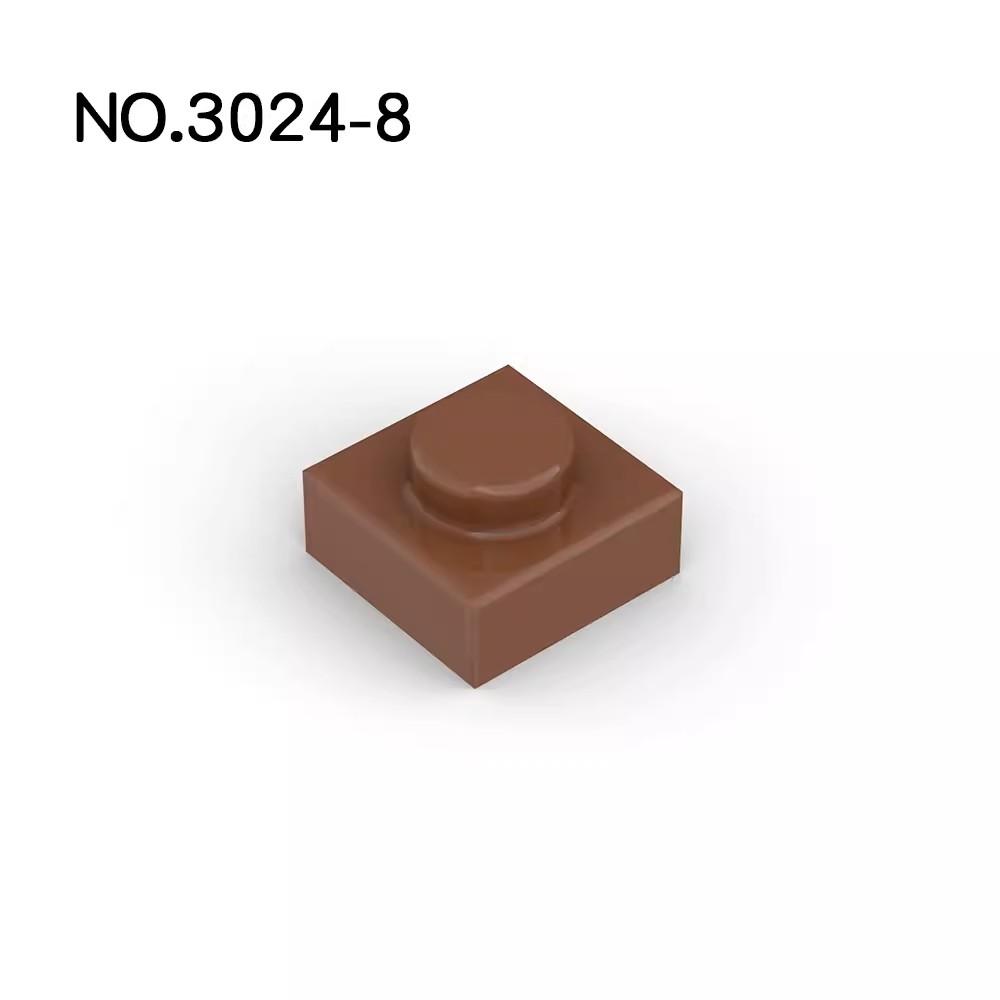 20pcs MOC Parts 3024 Plate 1 x 1 Compatible Bricks DIY Assmble Building Blocks Particle Kid Puzzle Brain Toy Gift