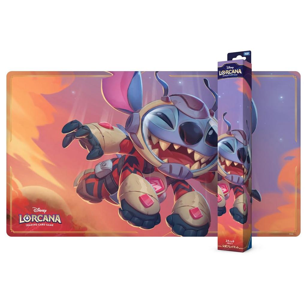 TAKARA TOMY Disney Lorcan Trading Card Game Japanese Version Official Playmat Small "Stitch Rocket"