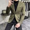 Men's Blazer Casual Suede Blazers