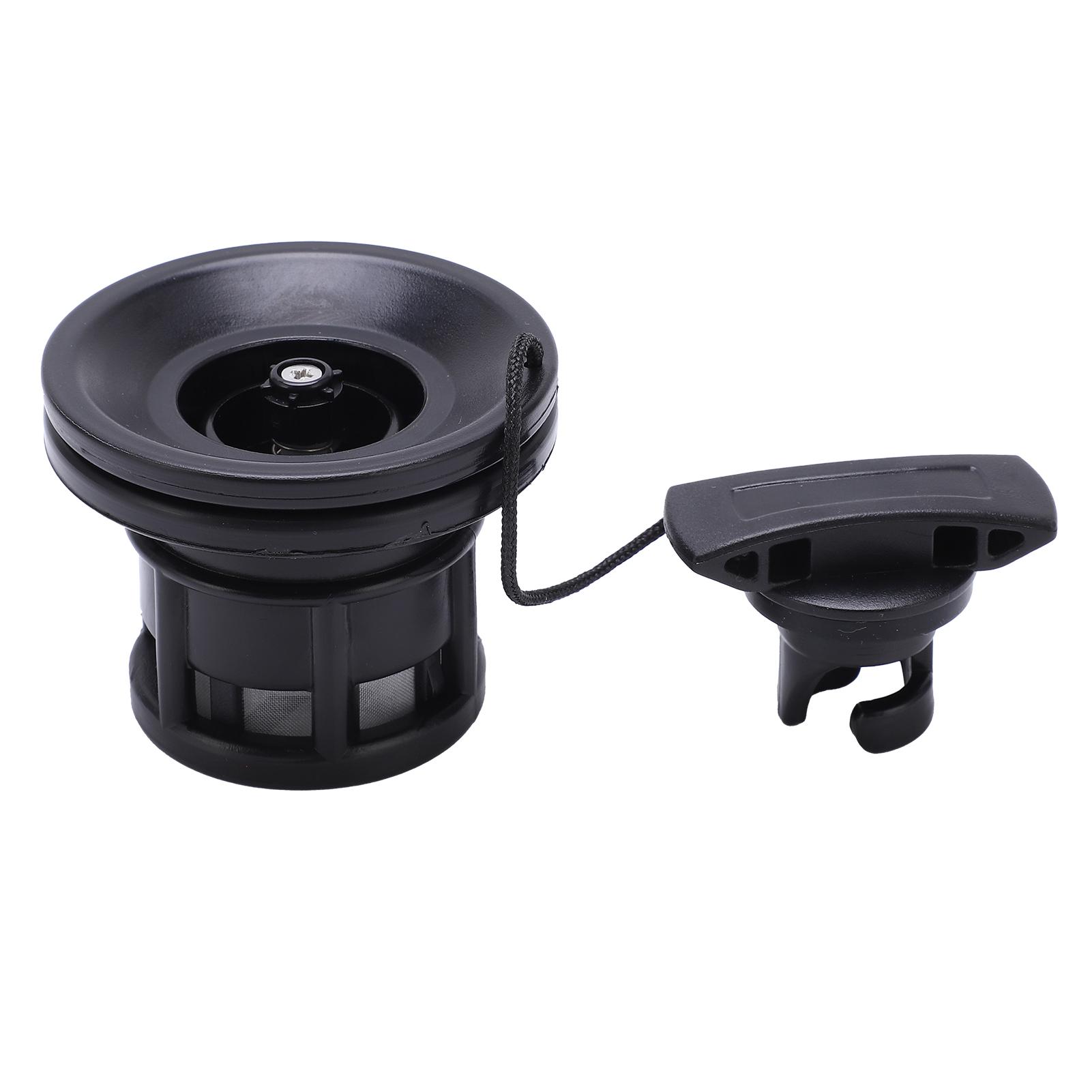 

Човновий клапан Легка заміна газового клапана для надувних човнів, катання на байдарках, гумових човнів Black