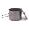 TOAKS Titanium POT 1300ml Outdoor Camping Cookware with Lid and Handles Folded POT-1300