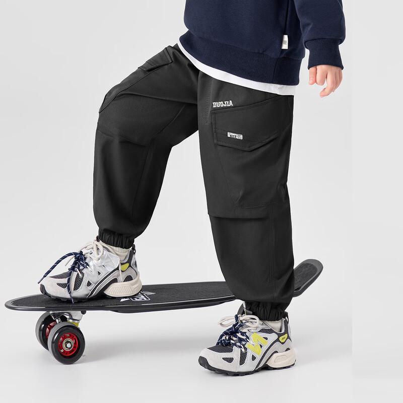 Boys' Loose Fit Soft Shell Outdoor Cargo Pants