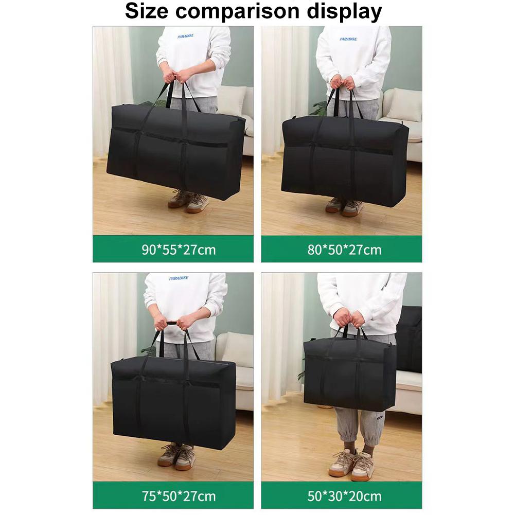 super large capacity travel duffel bag foldable luggage travel bag Waterproof Polyester Organizer Cloth Quilt Storage Bag