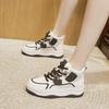 Leather Little White Shoes Women's 2025 Autumn and Winter New Platform Shoes Children's Casual Versatile Sports Shoes High-top Board Shoes Tide