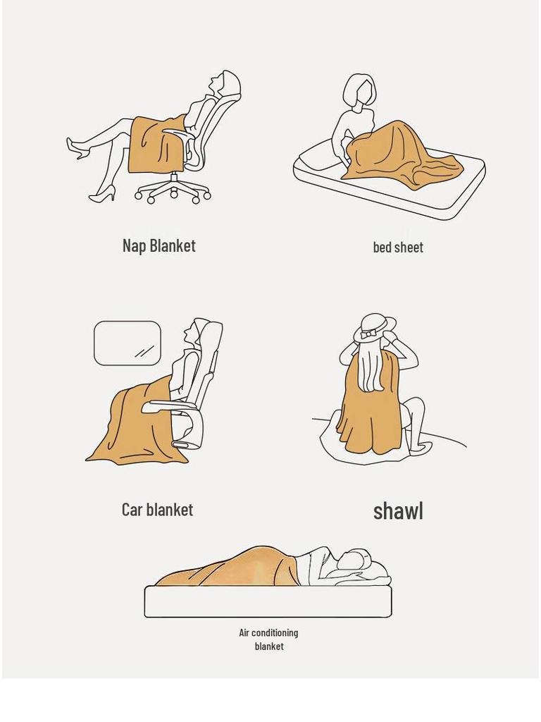 Enfärgad dubbelsidig jacquardfilt med fjärilar - Kontor, tupplur, soffa & luftkonditionering