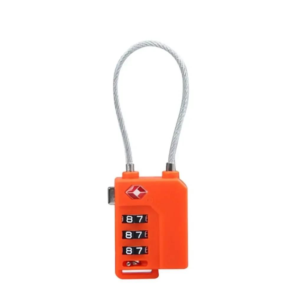 TSA Customs Code Lock Portable Anti-Theft 3 Digit Combination Password Lock Travel Luggage Security Tool Cabinet Locker Lock
