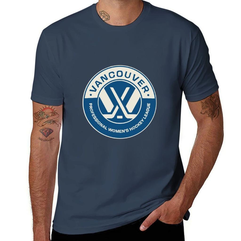 Vancouver Pwhl Logo Tshirt Unisex T Shirts For Unisex Casual T Shirts Designer Tshirt