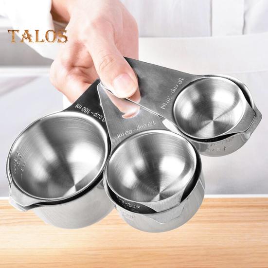 30/60/80/120/160/180/240ML Κουτάλι μέτρησης ακριβείς μετρήσεις από ανοξείδωτο ατσάλι Σετ μεζούρα για μαγείρεμα