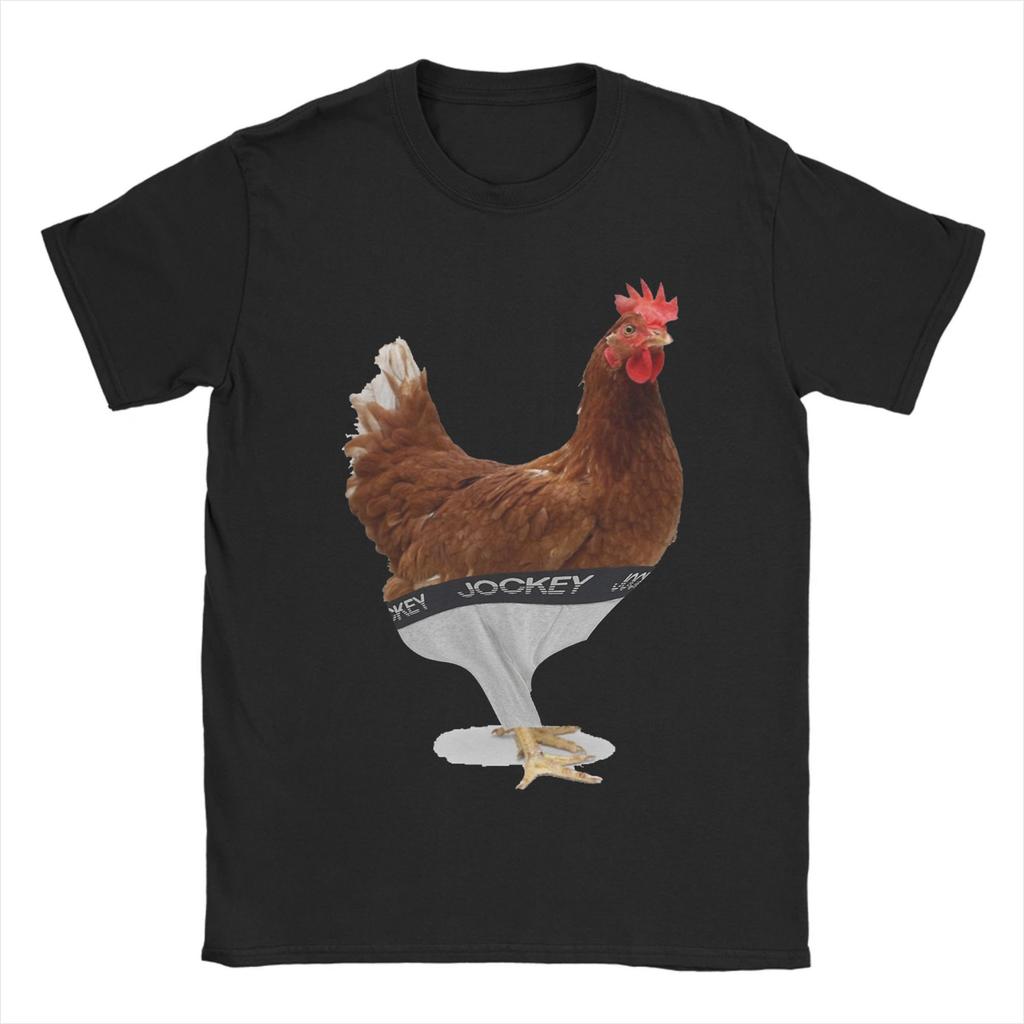 Printed Steve's Lava Chicken Pixel 2025 Movie T Shirt for Men Women 100% Cotton Tee Shirt Short Sleeve Clothing