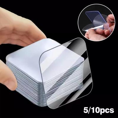 Traceless Self-Adhesive Wall Sticker Nano Tape Double Sided Stickers PVC Tape Waterproof Tape for Hooks Powerful Sticker