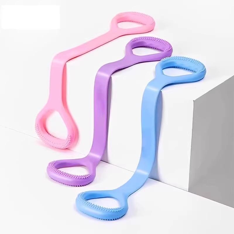Silicone Resistance Rope Back-opening Elastic Resistance Band, A Perfect Tool for Shoulder Stretching In Back-opening Yoga