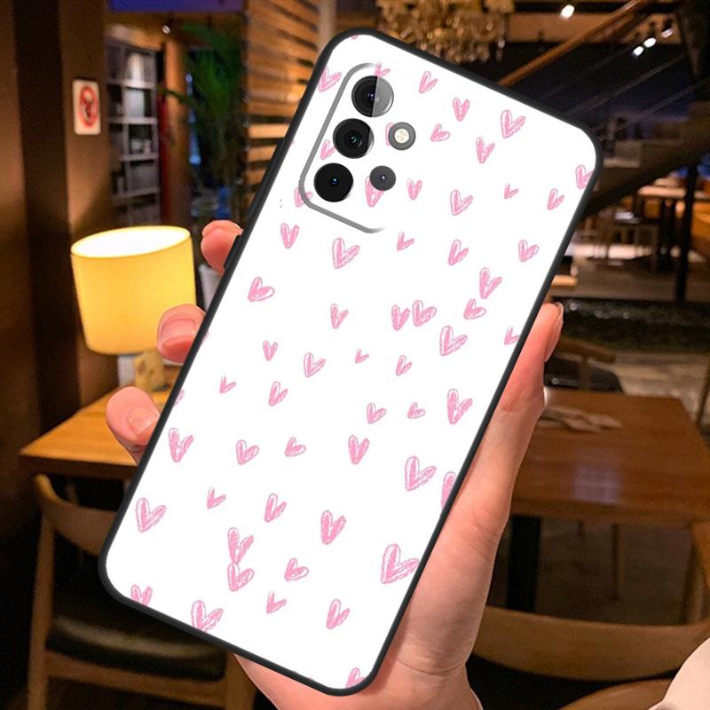 Heart Cartoon Girls Case For Samsung Galaxy A36 A56 A26 A16 A06 A53 A33 A13 A12 A32 A52 A55 A35 A15 A54 A34 A14