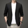 Summer Ice Silk Suit Men's Casual Sun-protective Clothing Small Suit Light and Thin Spring and Autumn Single Western Jacket Top