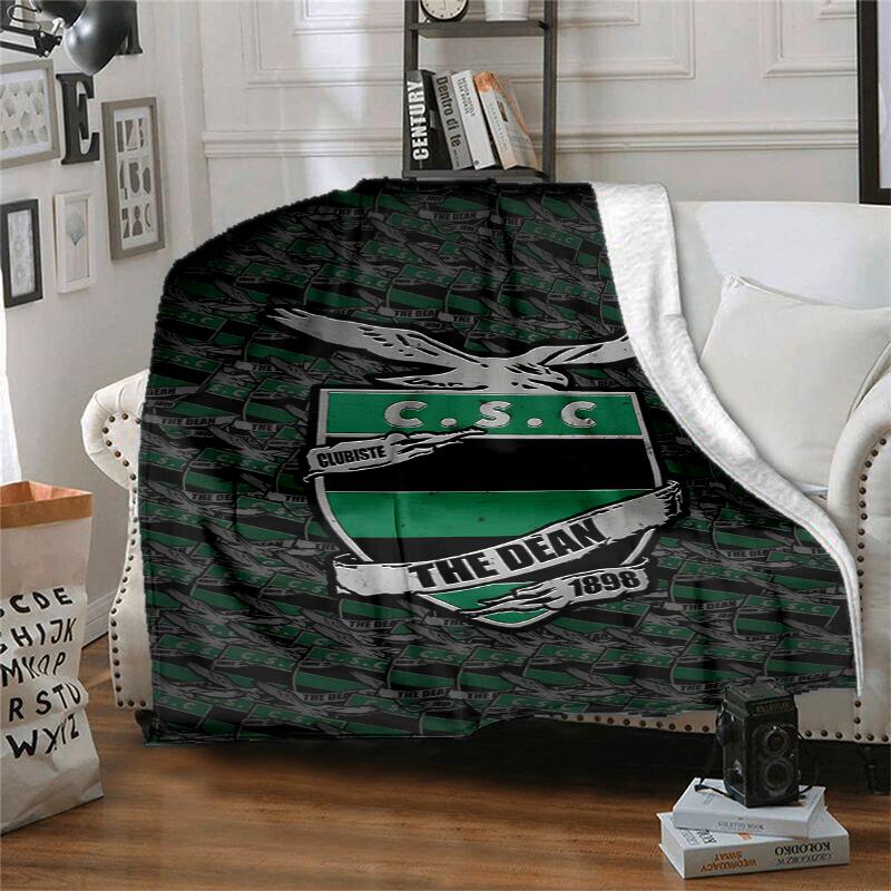 CSC Flannel Blanket Soft All-Season Throw, Design for Camping, Car Travel, Hiking Sofa, Bed, Office Perfect Gift for Parties