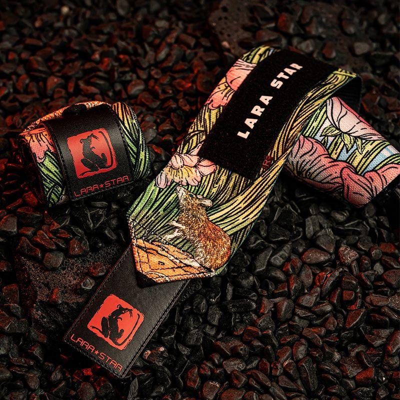 Chinese Zodiac Fitness Wristbands Weightlifting Wrist Strap Booster Belt Pressurized Sports Protection Bench Press Wrist Guard