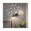 (schwarz) Kinderzimmer Wandlampe Kreative Astronaut Cartoon Astronaut Sternenhimmel Schlafzimmer Nachttischlampe