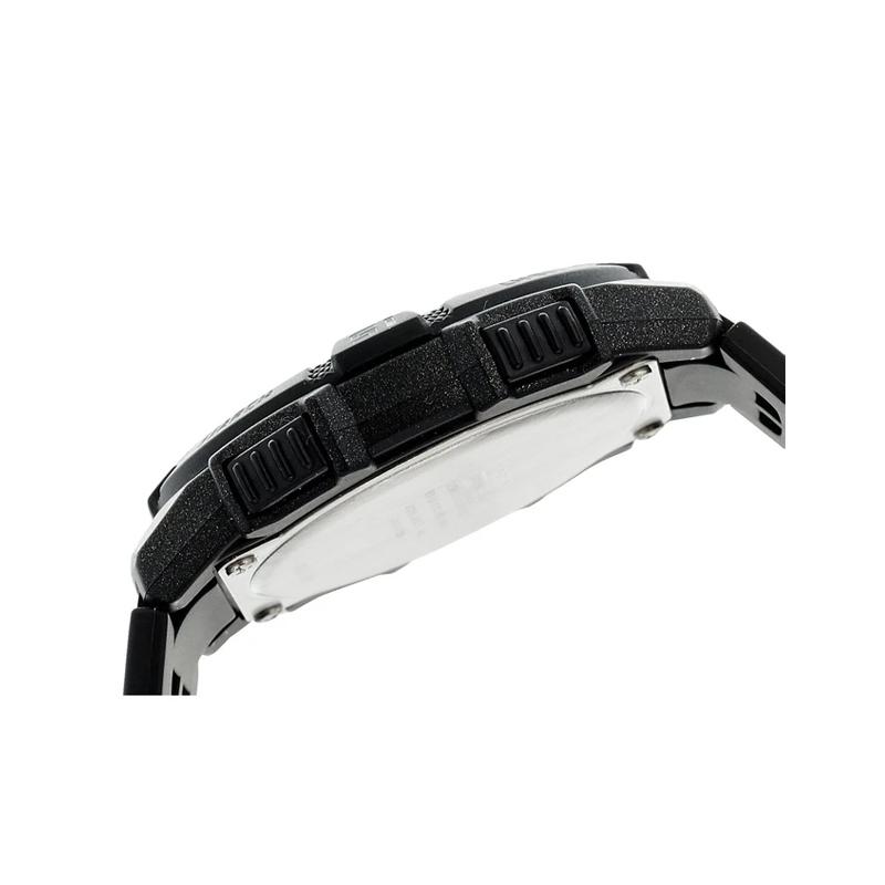 Casio Серия STANDARD Водонепроницаемые и ударопрочные Спортивные часы на солнечной батарее Солнечный кварцевый механизм Ремешок из смолы Японские и корейские часы AQ-S800W-1B