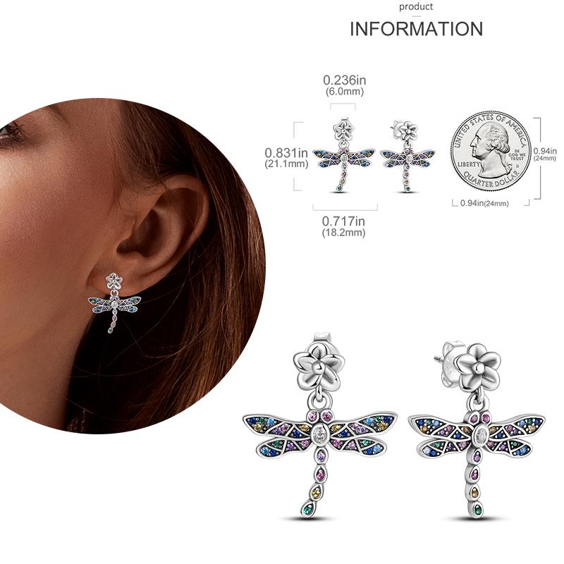 NEW Round Original CZ Hoop Earrings Heart U Shape Moon Star Unicorn Earring for Women Party Engagement Jewelry Gift