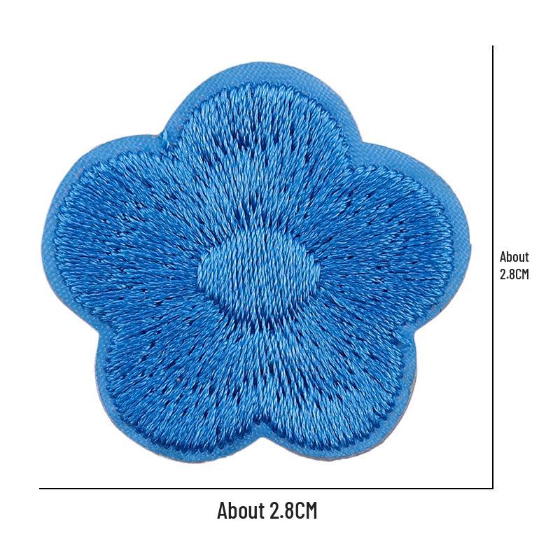 DIY Self-Adhesive Embroidery Patch Stickers for Clothing and Journals