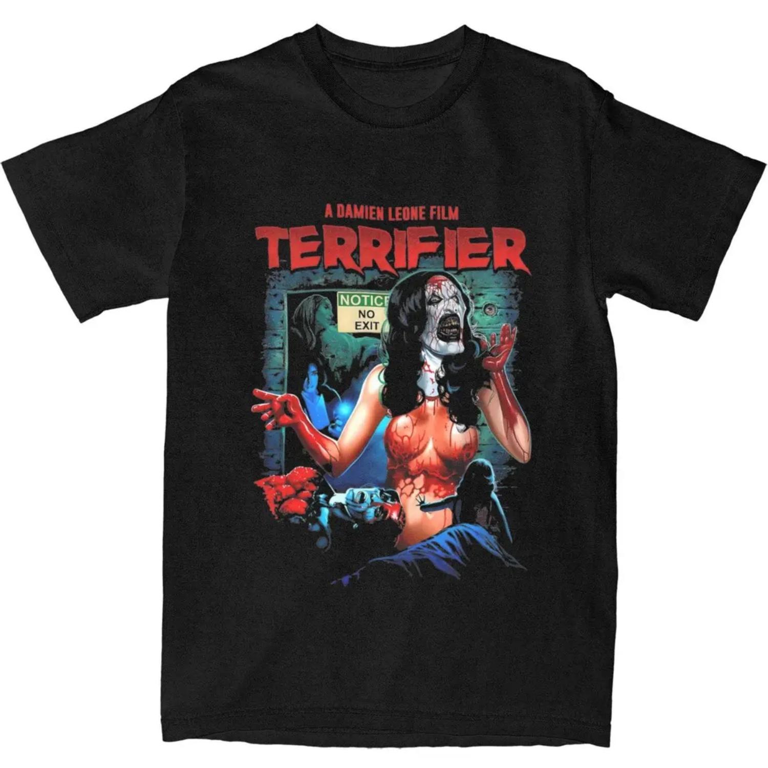 

Men Women Terrifier Clown Cafe T Shirts Cotton Tops Humorous Short Sleeve Crew Neck Tees Gift Idea T-Shirt XXXXXL