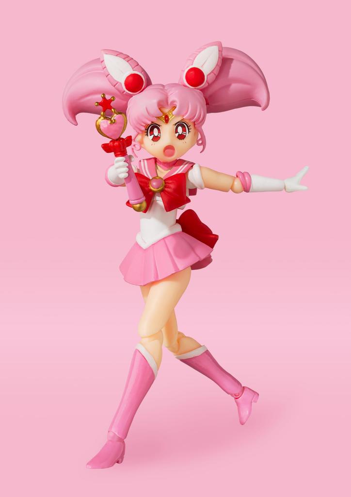 TAMASHII NATIONS Sailor Moon Sailor Chibi Moon Color 140mm ABS PVC Painted Action Figure BAS62983 S.H.Figuarts -Animation Edition- Approx. &
