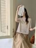 Women's Five-Sleeve Wool Base Layer Sweater - 100% Fine Knit, Autumn/Winter Simple Style
